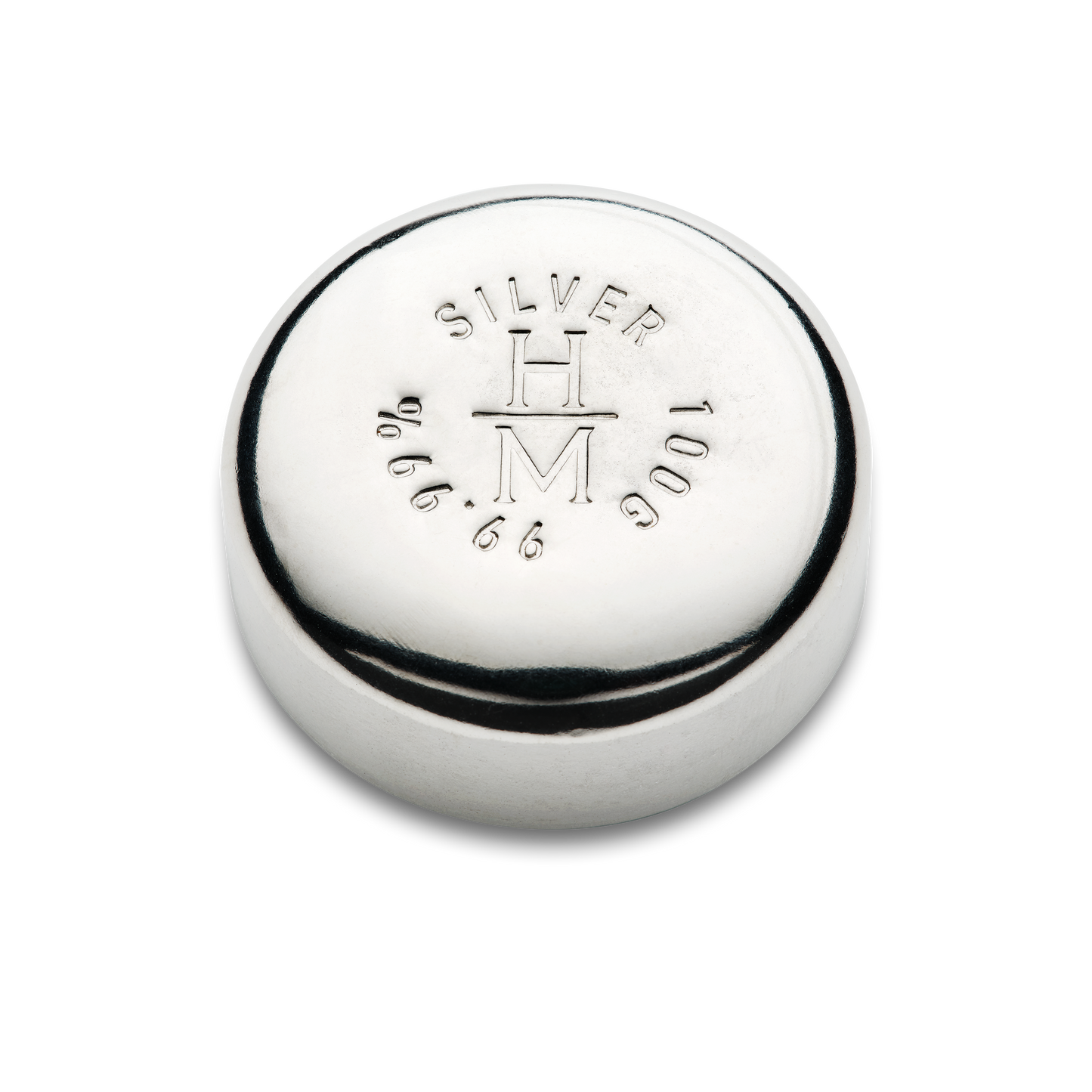 100g - Silver Cast Round Bar