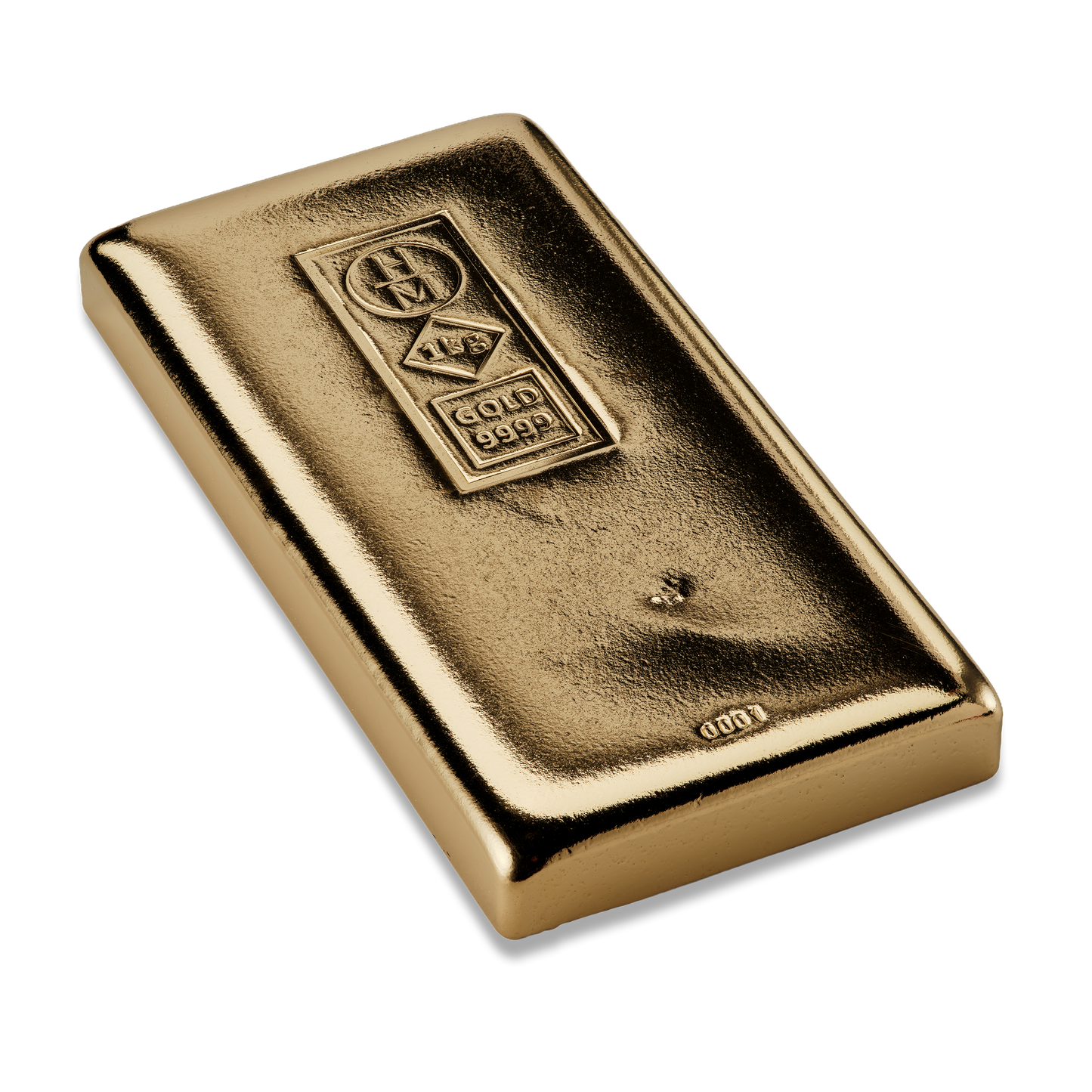 1kg - Gold Cast Bar
