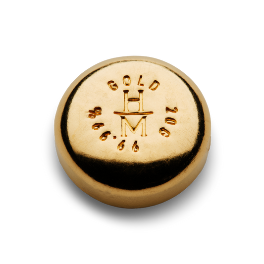 20g - Gold Cast Button