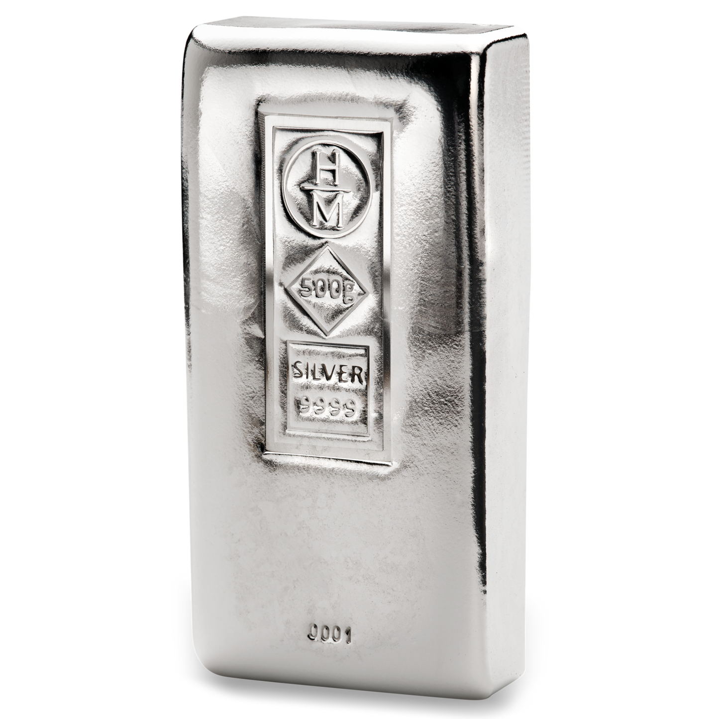 500g - Silver Cast Bar