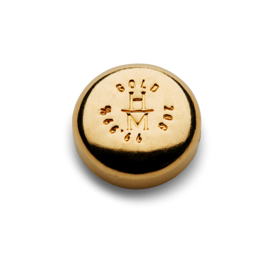 20g - Gold Cast Button