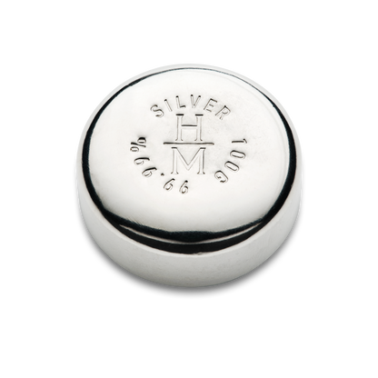 100g - Silver Cast Round Bar